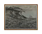 This New Wave Is a Little Slick for My Taste by Shepard Fairey, 2014, Sérigraphie sur métal, sold Apr 2023