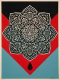 Blood and Oil (Black) by Shepard Fairey, 2017, Sérigraphie en couleurs, sold Apr 2023