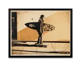 Jeff Ho Zephyr (Gold) by Shepard Fairey, 2017, Sérigraphie en couleurs, sold Apr 2023