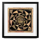 Obey Records by Shepard Fairey, 2013, Collage de sérigraphies (HPM) et technique mixte sur pochette de vinyle, sold Apr 2023