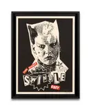 Obey Catwoman Swindle by Shepard Fairey, 2002, Sérigraphie en couleurs, sold Apr 2023