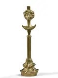 Lampe modèle "tête by Alberto Giacometti, circa 1933-1934, Bronze à patine dorée, sold Jun 2023