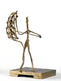 Don Quichotte à l'aile de moulin by Germaine Richier, 1949, Bronze naturel, sold Jun 2023