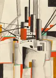 Bateau by Gustave Buchet, circa 1922-1925, Aquarelle sur papier, sold Jun 2023