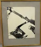 Dream of you by John-Franklin Koenig, 1978, Collage, encre et lavis d'encre sur papier, sold Sep 2023