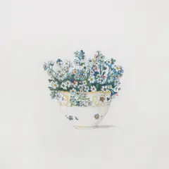 Forget-Me-Nots by Beth Van Hoesen, 1979, etching, sold Jul 2026