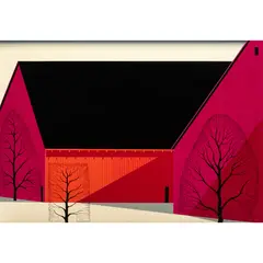 Untitled by Eyvind Earle, serigraph, sold Jul 2026