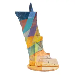 Sako by Tom Holland, 1989, mixed media sculpture, sold Jul 2026