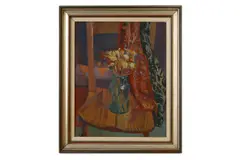 Untitled by Robert Palmer, Oil on canvas board, offered Aug 2019