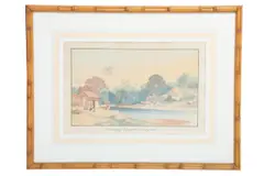 Untitled by Charles Hamilton-Smith, Watercolour over pencil, offered Aug 2019