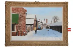 Untitled by Clive Madgwick, oil on canvas, offered Jul 2019