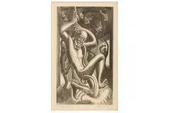 Untitled by Leon Underwood, pencil, offered Jul 2019