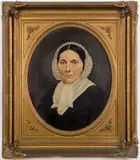 portrait of a lady by Edward E. Hafer, oil on canvas, sold Sep 2013