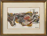 Untitled by Richard Derby Tucker, acrylic, sold Jun 2013