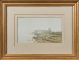 coastal scenes by Hamilton Irving Marlatt, gouache, sold Jun 2013
