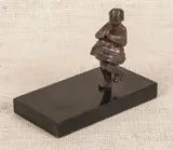 figure of a girl by Saul Baizerman, bronze, sold Jun 2013