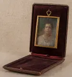 portrait of a woman by Heva Coomans, oil on board, sold Jun 2013