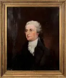 portrait of Alexander Hamilton by Louis Roberts Dougherty, oil on canvas, sold Jun 2013