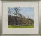 landscape by Beth Clark, pastel, sold Jun 2013