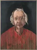 portrait by Thomas Bostelle, watercolor and gouache, sold Jun 2013