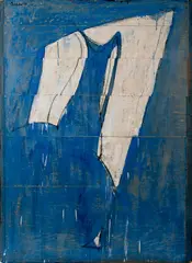 Untitled by Thomas Bostelle, oil on panel, sold Jun 2013