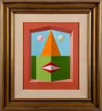 still life by Joseph Anthony Amarotico, oil on board, sold Jun 2013