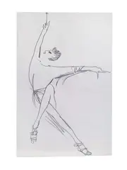 9 Illustrations for Geoffrey Beene by Joe Eula, graphite and marker on paper, sold Sep 2024