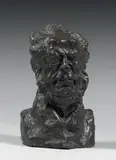 Portrait du Général Jacques Antoine Adrien Delort by Honoré Daumier, Épreuve en bronze patiné, sold Dec 2015