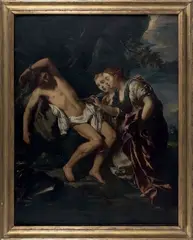 Saint Sébastien soigné par Sainte Irène by Jean-François de Troy, Toile, sold Dec 2015