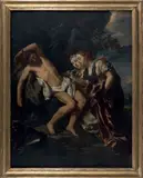 Saint Sébastien soigné par Sainte Irène by Jean-François de Troy, Toile, sold Dec 2015