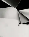 Black & White Fold 2 by Walead Beshty, 2008, Photographie en noir et blanc, sold Apr 2010