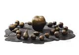 Plateau de fruits by Alik Cavaliere, Bronze, sold Apr 2010