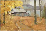 Maple Bush, Lake Kaminiskeg by Tom Keith Roberts, oil on board, sold Jan 2016