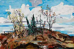 Hilltop (03568) by Alex Cameron, oil on canvas, sold Aug 2016