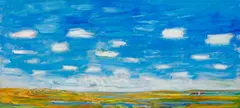 Late August (03621/45) by Greg Hardy, 1986, oil on canvas, sold Aug 2016