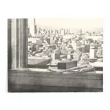 Still Life with a View of Hoboken and Manhattan by Catherine Murphy, Lithograph, sold Oct 2020