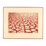 Lithograph with Embossing by Menashe Kadishman, Pencil signed, sold Oct 2020