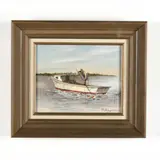 Early in the Morning by Donald Bryan, Oil on canvas, sold Oct 2020
