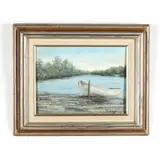 Spring is Here by Donald Bryan, Oil on canvas, sold Oct 2020