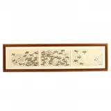 Loggerhead Turtle Hatchings Triptych by Malcolm J. Fleming, Watercolor on paper, sold Oct 2020