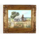 The Flower Garden by Edna Maree Moore, Oil on canvas, sold Oct 2020