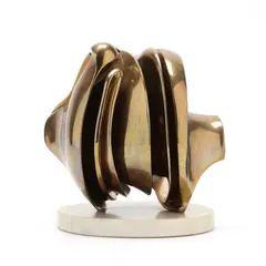 Spiral by George Baker, Bronze with polished finish, sold Sep 2020