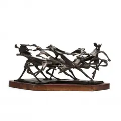 Moving Dancer by Robert Cook, Bronze, sold Sep 2020
