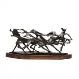 Moving Dancer by Robert Cook, Bronze, sold Sep 2020