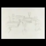 Still Life by Alex Katz, Aquatint and drypoint on wove paper, sold Sep 2020