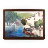 Untitled (Landscape) by Andy Braitman, Oil on canvas, sold Sep 2020