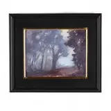 Mill Mountain Mist by Carol Cowie, Oil on canvasboard, sold Aug 2020