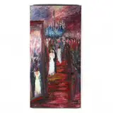 Ballroom Scene by Kay Sutherland, Oil on canvas, sold Aug 2020