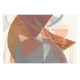 Intersecting #2 by Sally Bowring, Mixed media on paper, sold Aug 2020
