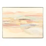 Land Forms by Susan Durfee, Mixed media collage on canvas, sold Aug 2020